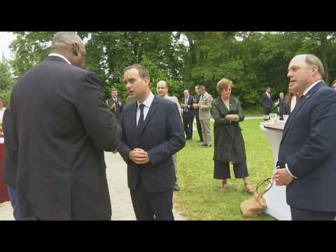 D-Day 1944 commemorations: Lecornu receives his British and American counterparts