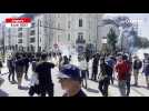 VIDÉO. Manifestations du 6 juin : premiers tir de gaz lacrymogènes au pied du boulevard Carnot