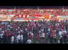 Le stade Diochon explose de joie après la montée du FC Rouen