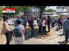 VIDÉO. À Pontivy, une centaine de manifestants contre les méthaniseurs bretons