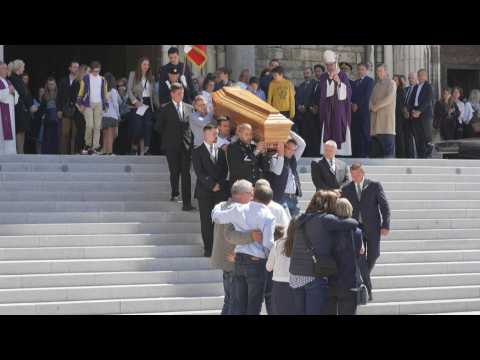 Funeral held for French nurse killed at Reims teaching hospital