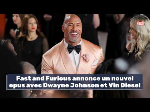 VIDEO : Fast and Furious annonce un nouvel opus avec Dwayne Johnson et Vin Diesel