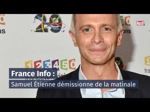 VIDEO : France Info : Samuel tienne dmissionne de la matinale