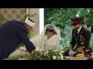 Wedding ceremony of Jordan Crown Prince Hussein and Rajwa Al Saif
