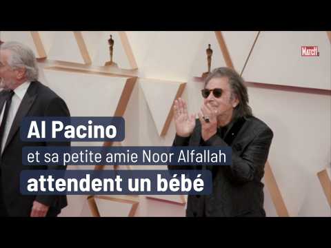 VIDEO : Al Pacino et sa petite amie Noor Alfallah attendent un bb