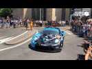 VIDÉO. 24 H du Mans 2023 : La Porsche 911 de l'écurie de Patrick Dempsey parade dans le centre-ville du Mans