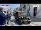 79e D-Day. De Luc-sur-Mer à Courseulles : des véhicules militaires paradent sur la Côte de Nacre