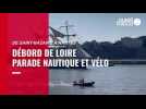 VIDEO. Parade nautique et à vélo à Débord de Loire