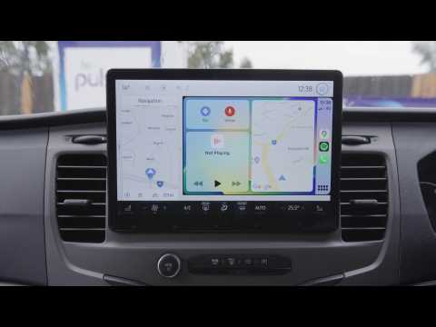 All-Electric Ford E-Transit - Infotainment System