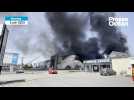 VIDEO. Un magasin Centrakor en flammes près de Nantes : impressionnante fumée