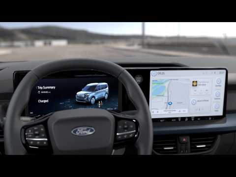 2023 Ford E-Tourneo Courier Interior Animation