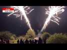 VIDÉO. D-Day : à Bénouville, la Midnight ceremony se clôture par un éclatant feu d'artifice