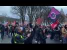 Lille : Troisième manifestation du soir contre la réforme des retraites et le 49.3