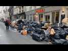 Réforme des retraites: les poubelles parisiennes débordent malgré le début des réquisitions