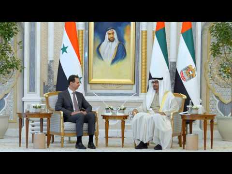 Syria's Assad in UAE amid growing Arab outreach