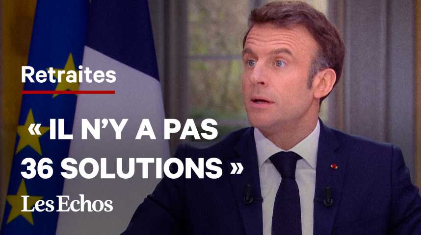 Illustration pour la vidéo Réforme des retraites : ce qu'Emmanuel Macron répond aux Français