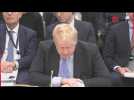 Boris Johnson sur le gril devant une commission sur le partygate