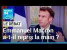 Emmanuel Macron a-t-il repris la main ? Le président droit dans ses bottes dans son interview
