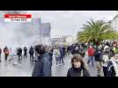 VIDÉO. À Saint-Nazaire, les forces de l'ordre enchaînent les tirs de gaz lacrymogène