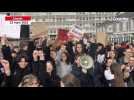 VIDÉO. Reforme des retraites : grève du 23 mars, après un blocus, des lycéens de Renaudeau se joignent aux manifestants à Cholet