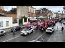 Le cortège avenue de la victoire à cambrai