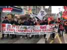 VIDÉO. Manifestation du 23 mars. Large rassemblement à Granville
