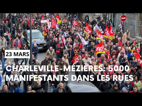 5 000 manifestants à Charleville-Mézières contre la réforme des retraites