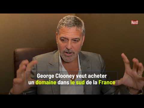 VIDEO : George Clooney veut acheter un domain…
