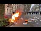 Lille : importants incidents autour du palais des beaux arts