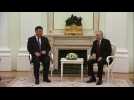 Russia's Putin and China's Xi begin talks in Moscow