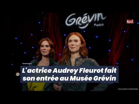 VIDEO : L'actrice Audrey Fleurot fait son entre au Muse Grvin