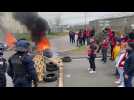 Saint-Martin : des manifestants bloquent la zone de l'Inquétrie toute la mâtinée