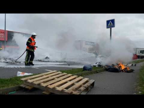 Pension: blockades in Rennes, traffic disrupted