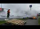 Pension: blockades in Rennes, traffic disrupted - Label : AFPTV - First images - Category : News
