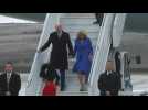 US President Joe Biden and First Lady Jill land in Canada