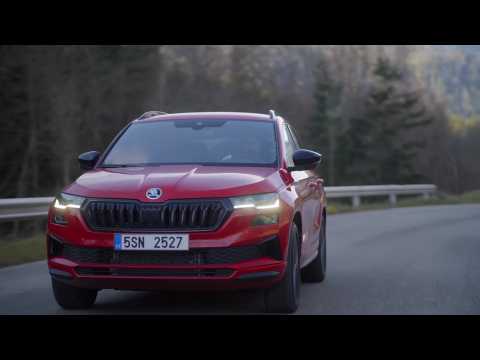 Skoda - Into the freezing water - Exploring yourself and the nature