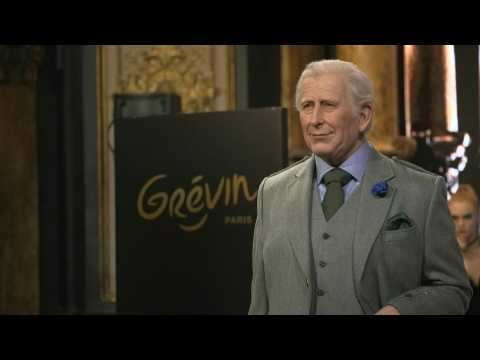 King Charles III's wax statue unveiled at the Musee Grevin in Paris