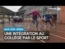 Des écoliers intégrés au collège par le sport