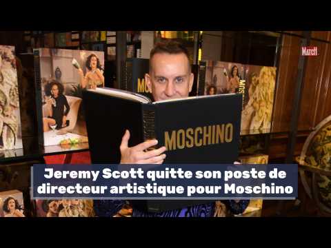 VIDEO : Jeremy Scott quitte son poste de directeur artistique pour Moschino