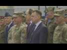 Polish Defence Minister arrives at inauguration of first permanent US military garrison in Poland