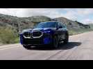The first-ever BMW XM in Blue-Silverstone-Gold Driving Video
