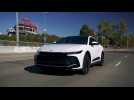 2023 Toyota Crown Platinum Oxygen White Driving Video