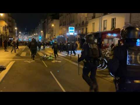 Paris: tensions between police and youth in late night clashes