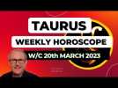 Taurus Horoscope Weekly Astrology from 20th March 2023