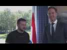 Netherlands: Zelensky and Rutte sit down for a meeting