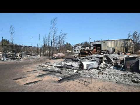 Canada: Small community of Enterprise burned to ground after wildfires