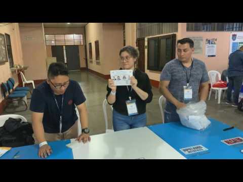 Guatemala starts counting votes in tense runoff