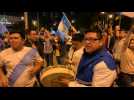 Supporters celebrate as Arevalo wins Guatemala's presidential election
