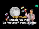 Objectif Lune : qui de l'Inde ou la Russie arrivera en premier ?