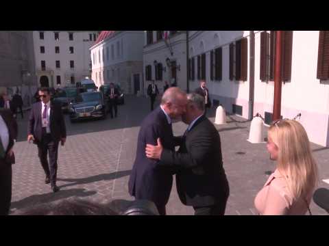 Viktor Orban welcomes Turkish President Erdogan in Budapest
